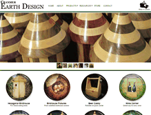 Tablet Screenshot of earthdesign.ca